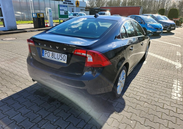 Volvo S60 cena 45900 przebieg: 139900, rok produkcji 2014 z Poznań małe 352